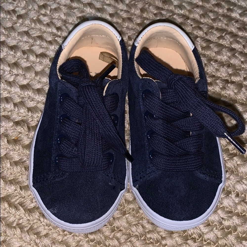 Janie and Jack boys lace up shoes